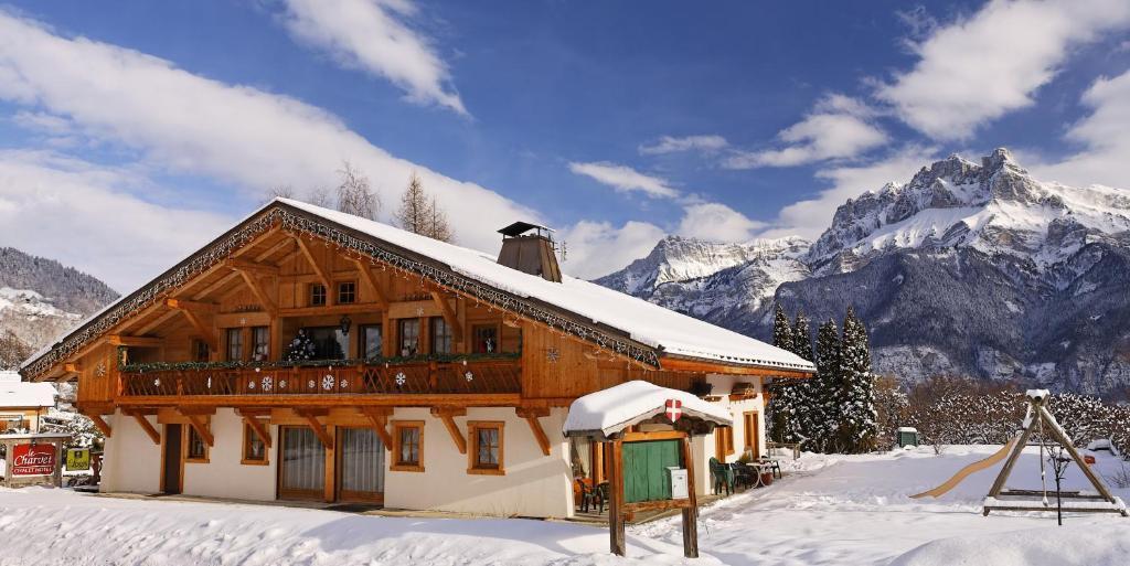 Le Charvet Hotel Cordon Exterior foto